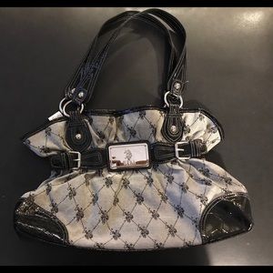 U.S.Polo black / grey shoulder bag. Ex condition.